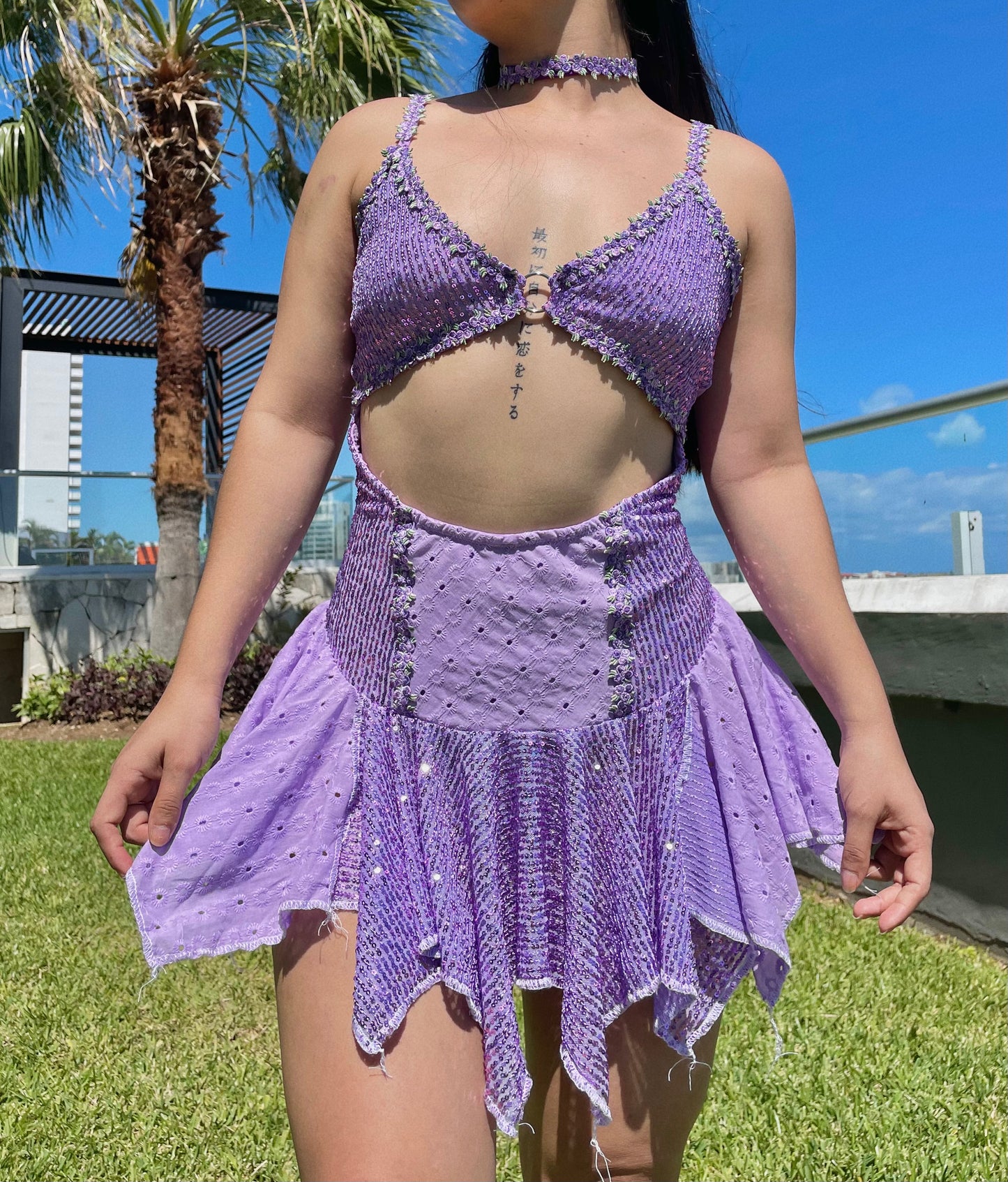 Lavender Fae dress