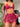 Pink Firework Party Dress