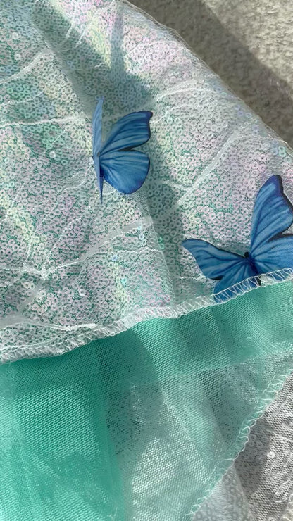 Aqua Fairy Dress